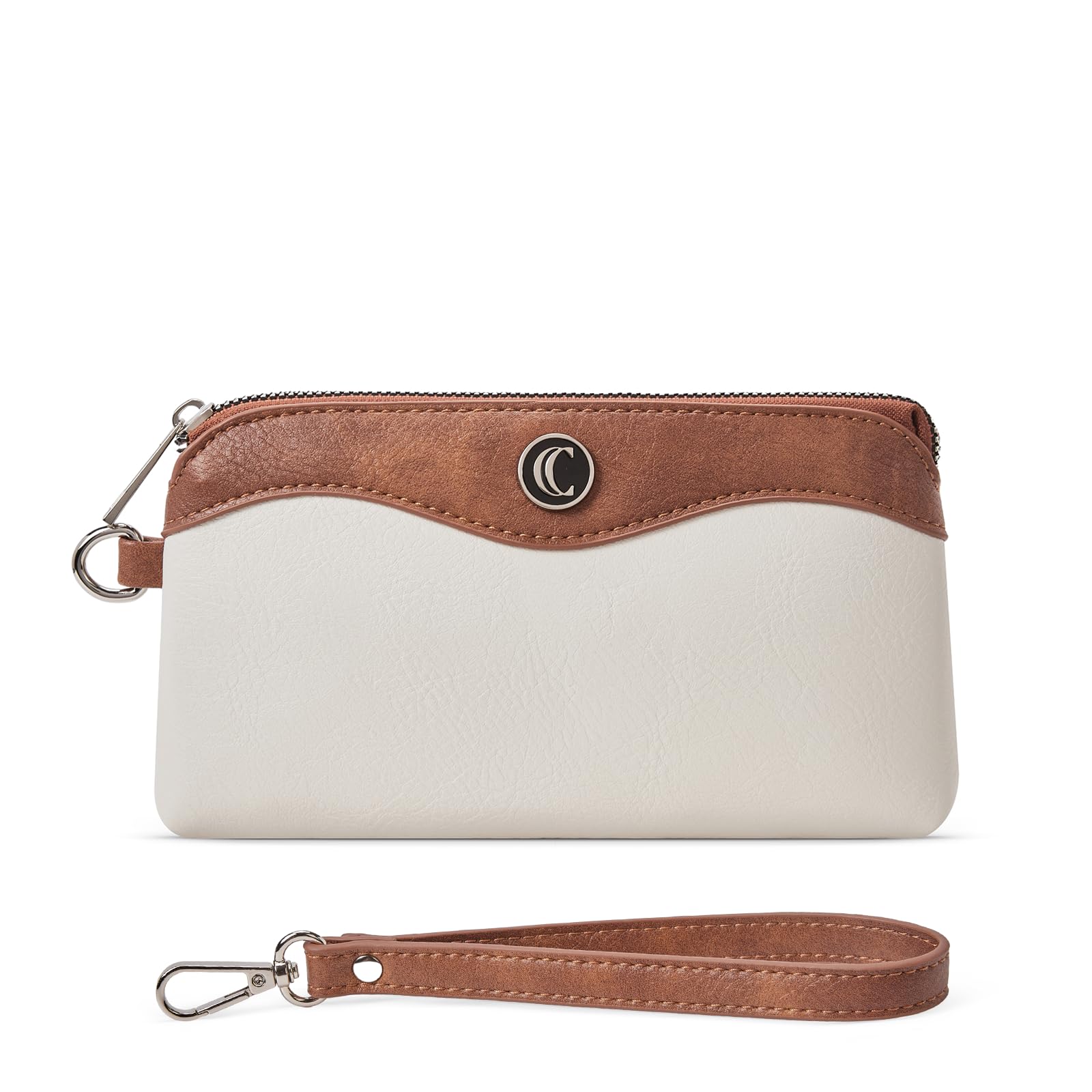 Foto 8 pulgar | Cartera De Pulsera Cluci Para Teléfono Móvil De Viaje, Bolso De Piel Para Mujer - Venta Internacional.