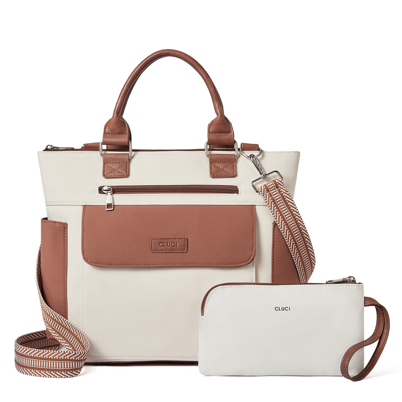Foto 2 pulgar | Bolsa Cluci Ciuci De Nailon Para Mujer Con Correa Ajustable, 2 Unidades - Venta Internacional.