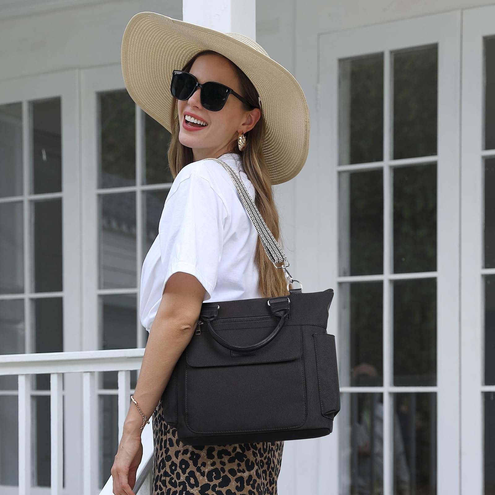 Foto 4 | Bolsa Cluci Ciuci De Nailon Para Mujer Con Correa Ajustable - Venta Internacional.