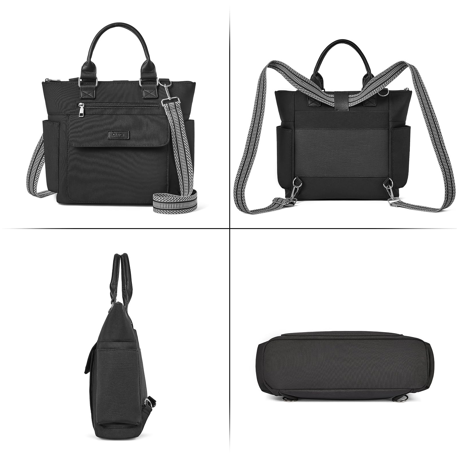 Foto 7 | Bolsa Cluci Ciuci De Nailon Para Mujer Con Correa Ajustable - Venta Internacional.