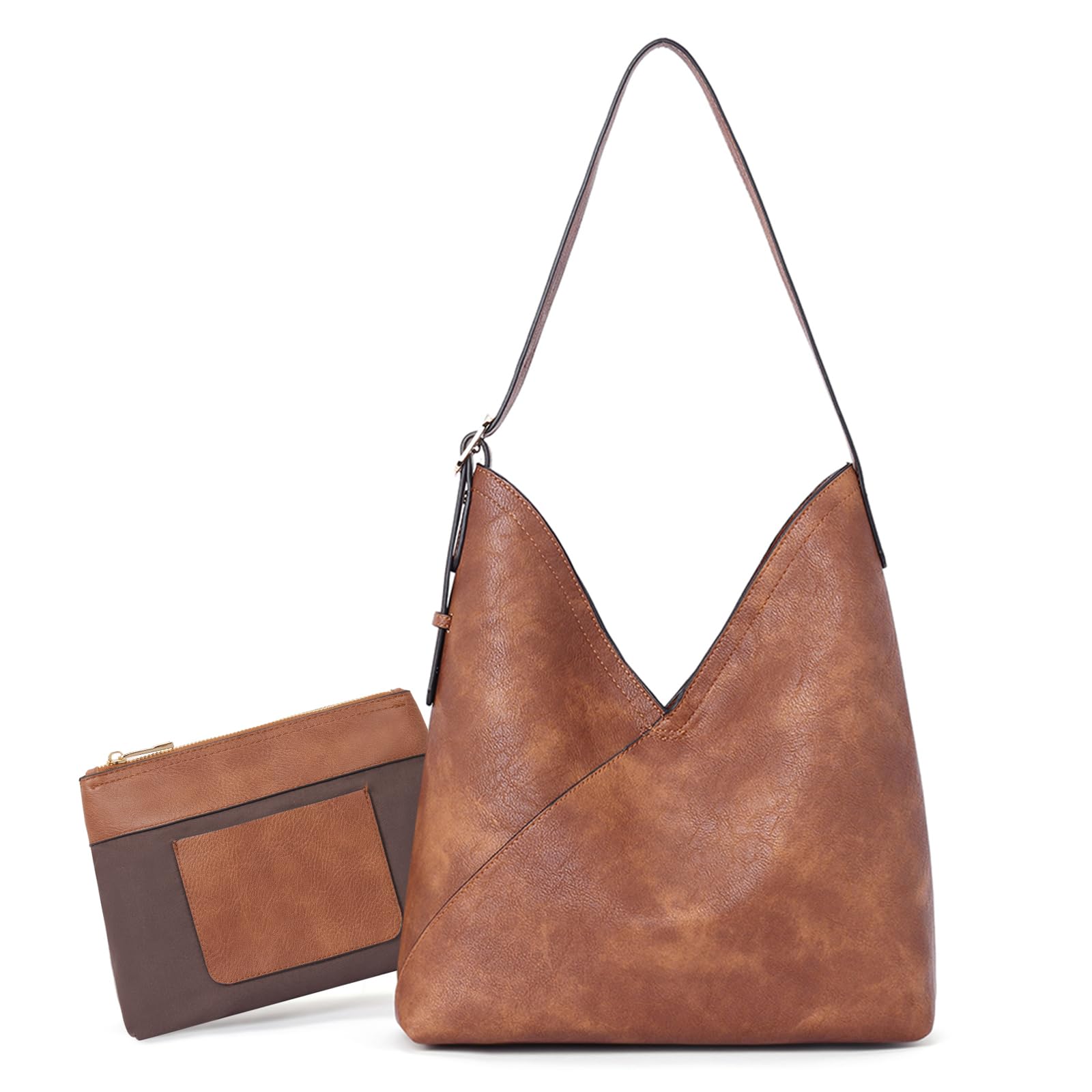 Bolso Cluci Monederos Para Mujer Bolso Tipo Hobo De Piel Vegana - Venta Internacional. $895