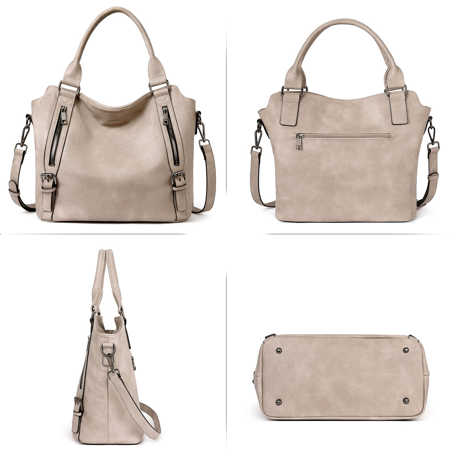 Foto 6 pulgar | Bolso De Hombro Cluci Monederos Para Mujer De Piel Vegana - Venta Internacional.