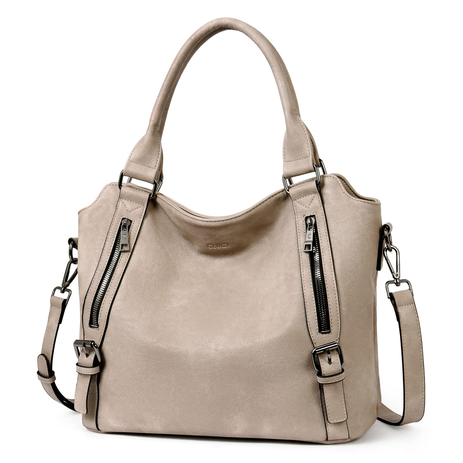 Foto 7 pulgar | Bolso De Hombro Cluci Monederos Para Mujer De Piel Vegana - Venta Internacional.