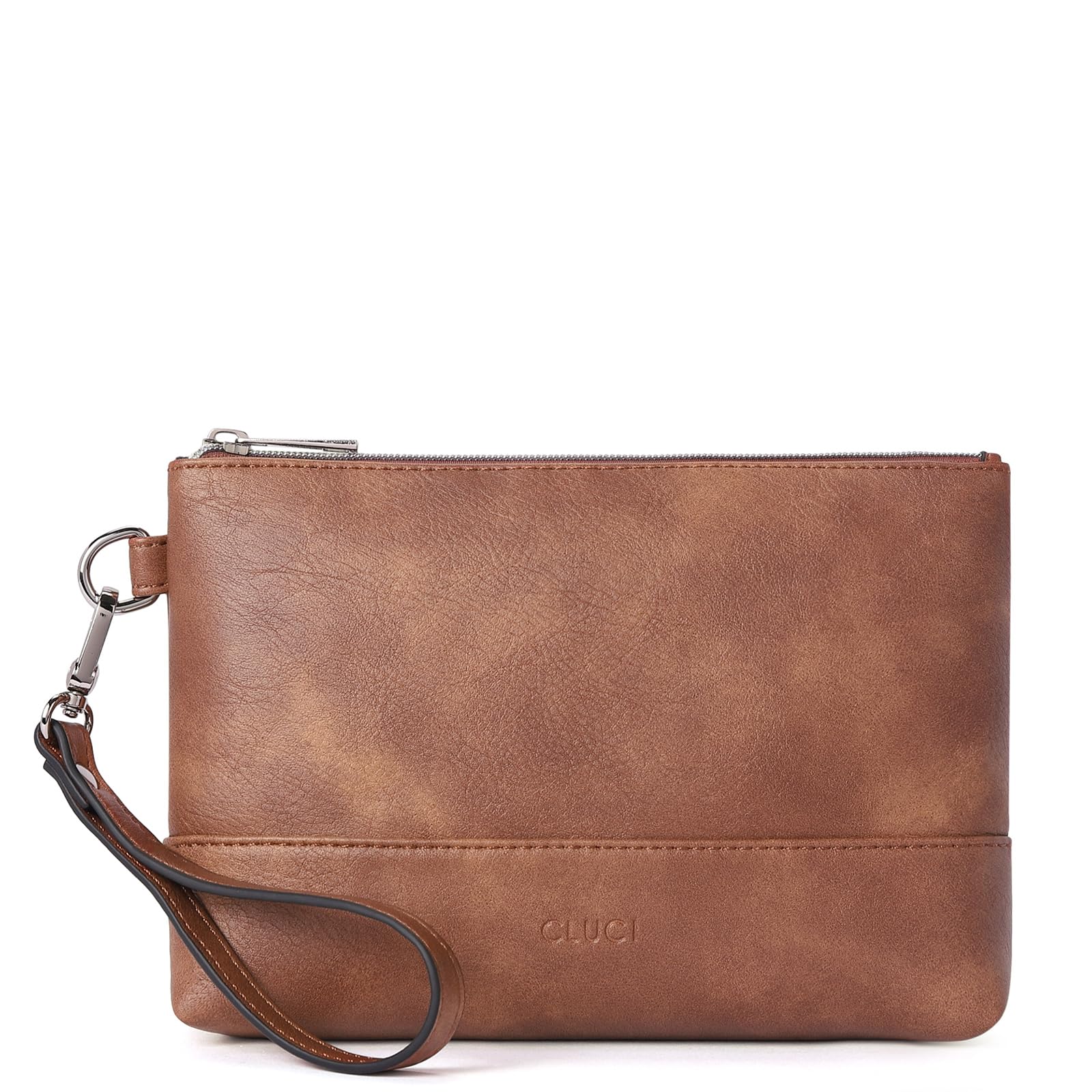 Foto 2 pulgar | Bolso De Mano Wallet Cluci De Piel De Gran Capacidad Para Mujer - Venta Internacional.