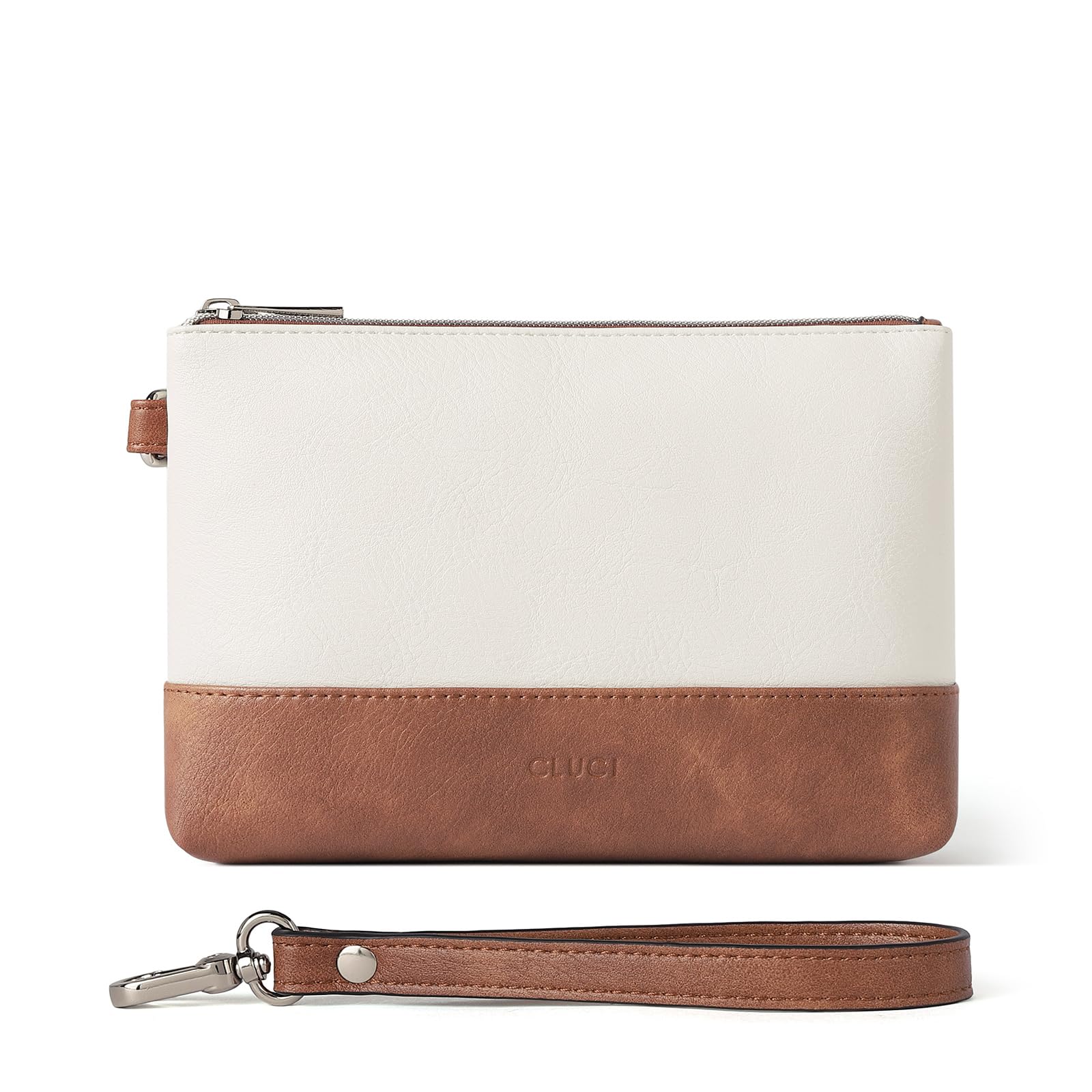 Foto 8 pulgar | Bolso de Mano Wallet Cluci de Piel para Mujer - Venta Internacional