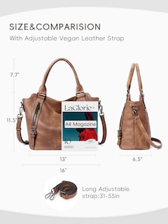Foto 3 | Bolso Cluci de Piel Vegana - Venta Internacional