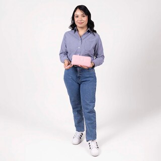 Foto 8 | Cartera Rosa Para Mujer 1818 Zilp