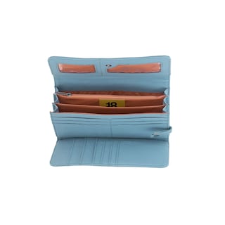 Foto 7 | Cartera Azul Para Mujer 1818 Zilp
