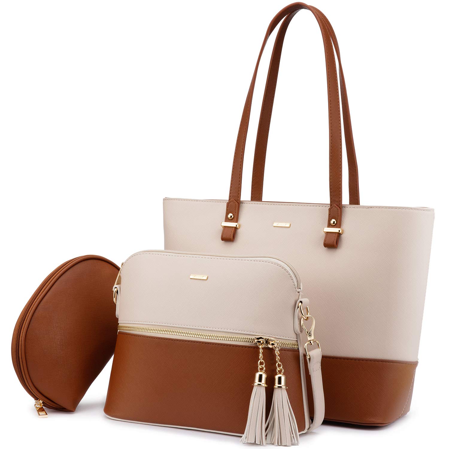 Set De 3 Bolsos Lovevook De Piel Sintética Para Mujer - Venta Internacional.