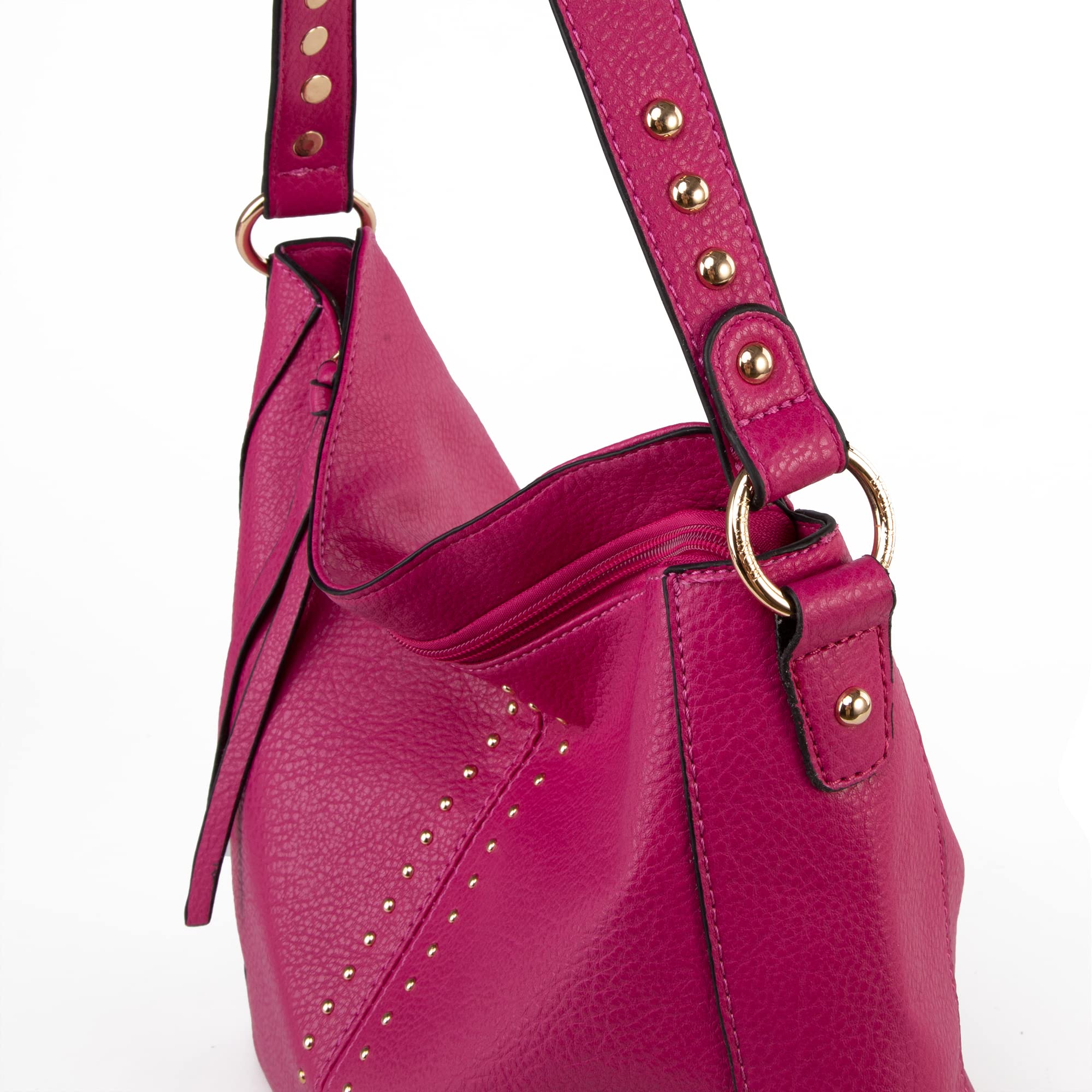 Foto 5 pulgar | Bolso Hobo Montana West Mwc-128-hpk De Piel Vegana Para Mujer - Venta Internacional.