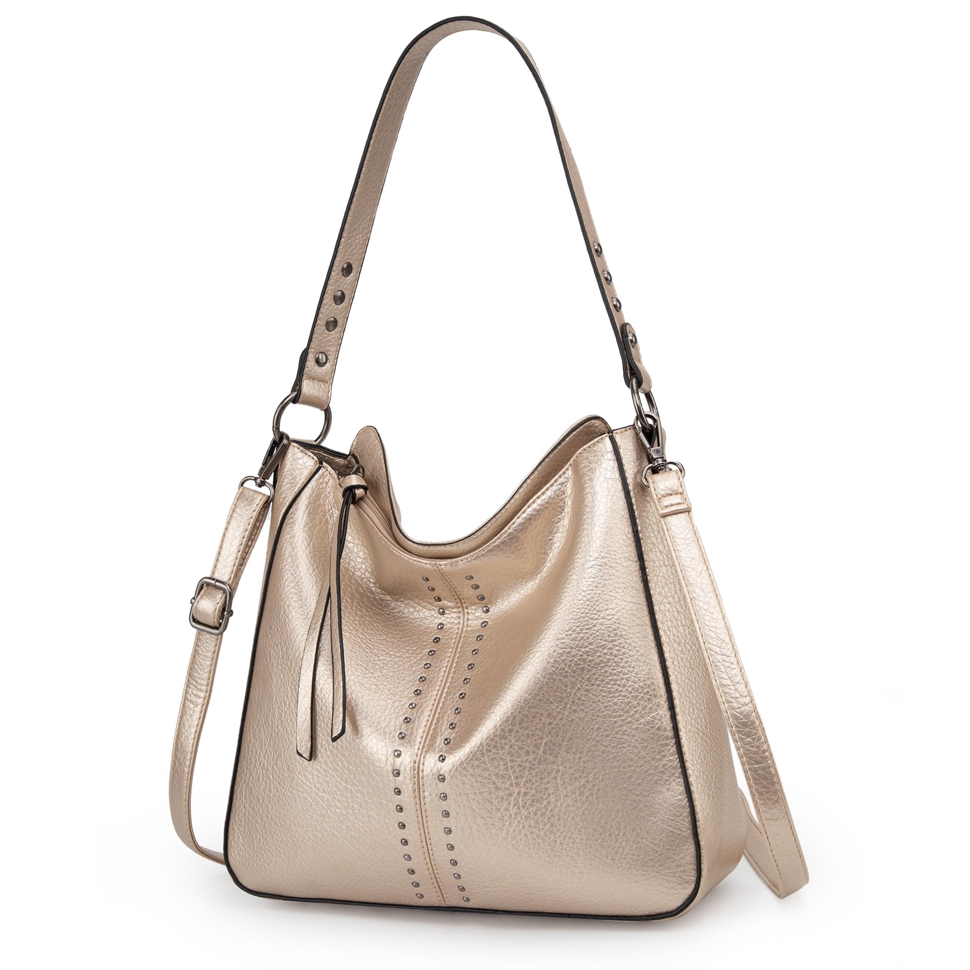 Foto 3 pulgar | Bolso Hobo Montana West Mwc-128-gd Para Mujer De Piel Vegana - Venta Internacional.