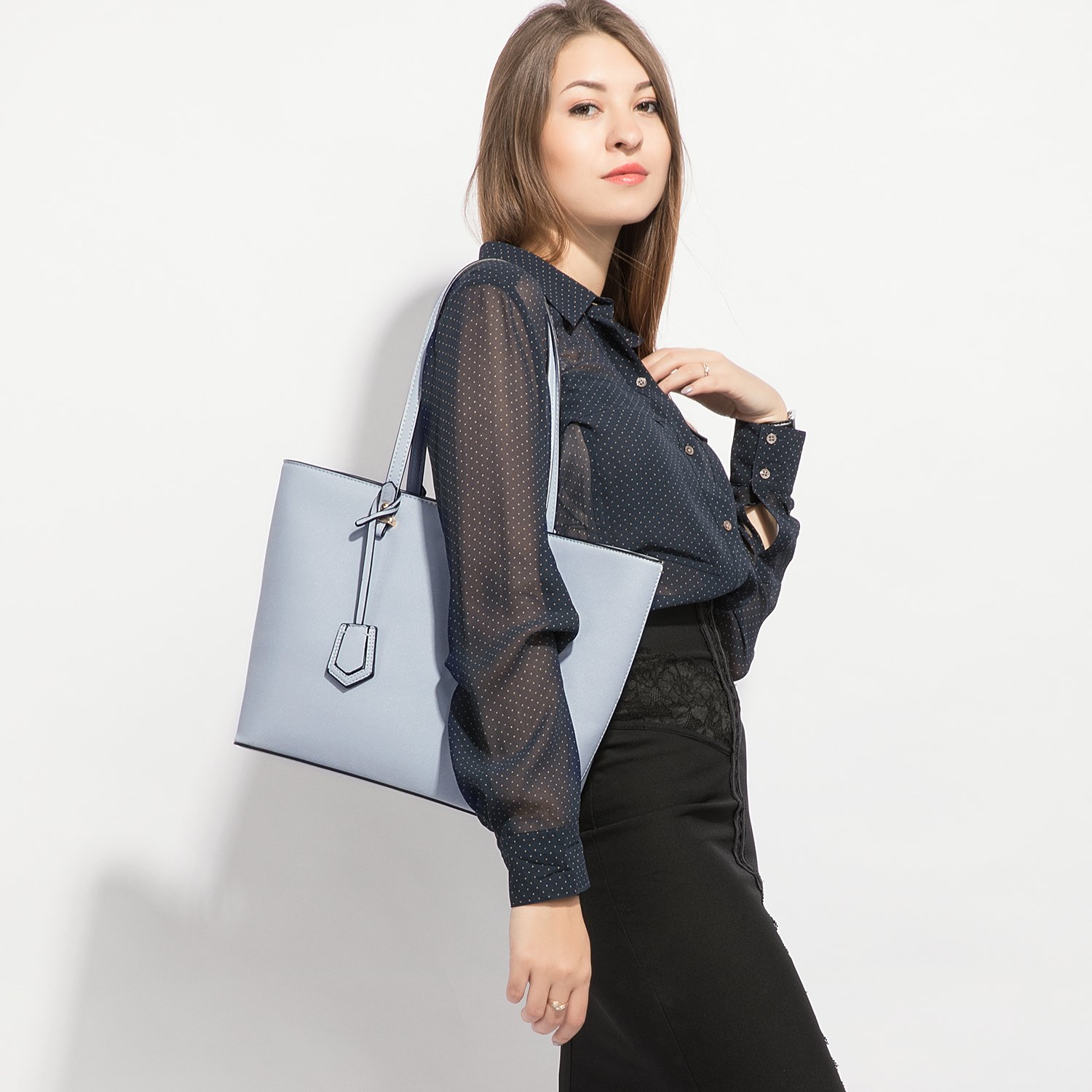 Foto 2 | Set De 3 Bolsos Lovevook De Piel Sintética Para Mujer - Venta Internacional.