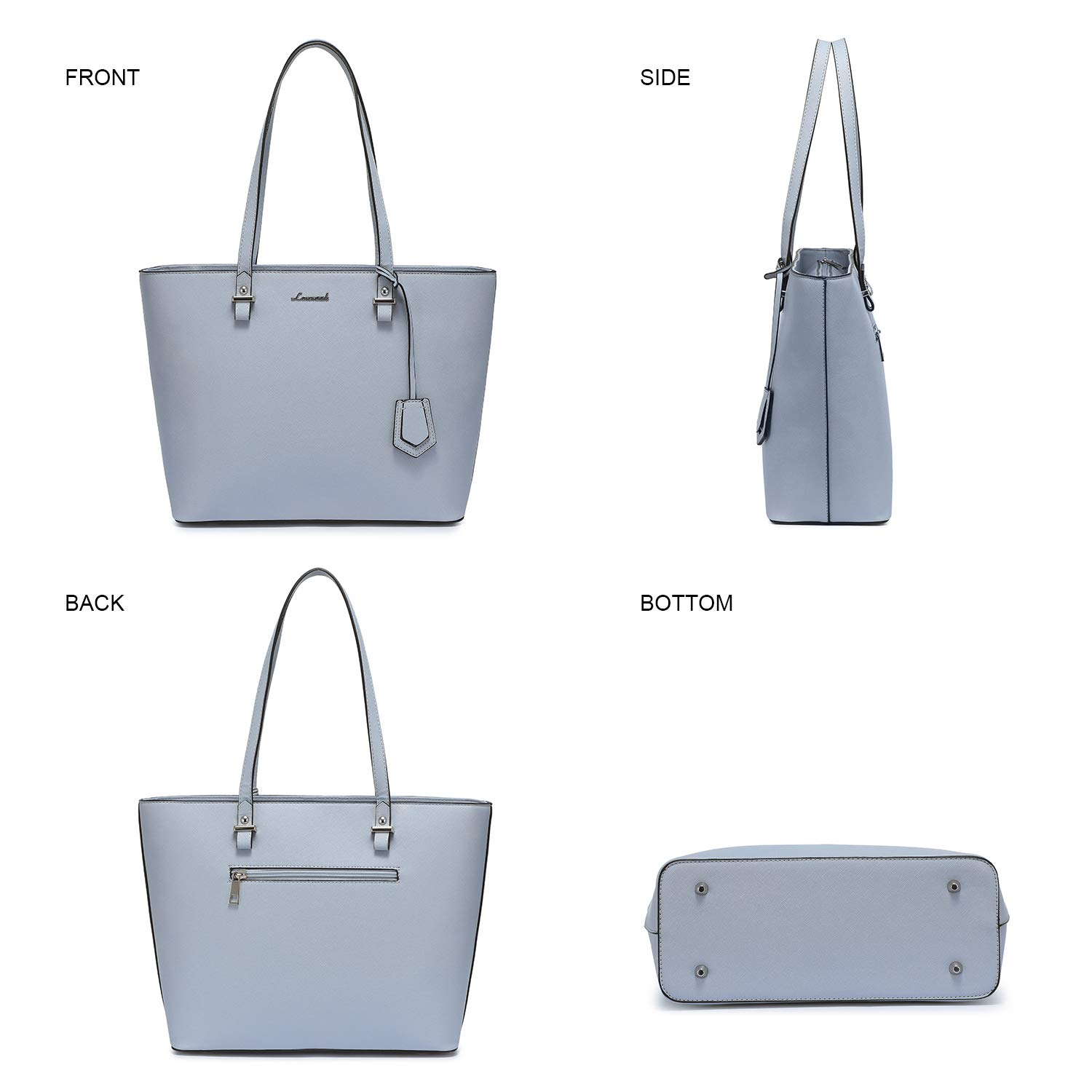 Foto 3 pulgar | Set De 3 Bolsos Lovevook De Piel Sintética Para Mujer - Venta Internacional.