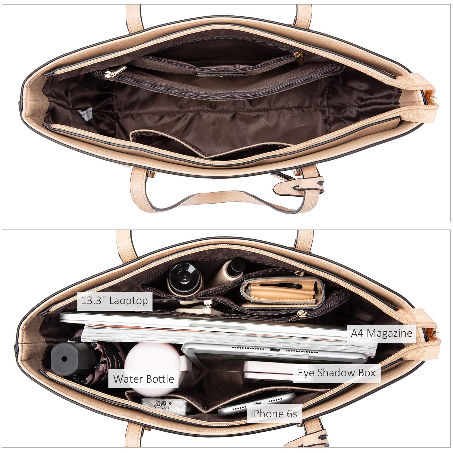 Foto 5 pulgar | Set De 3 Bolsos Lovevook De Piel Sintética Para Mujer - Venta Internacional.