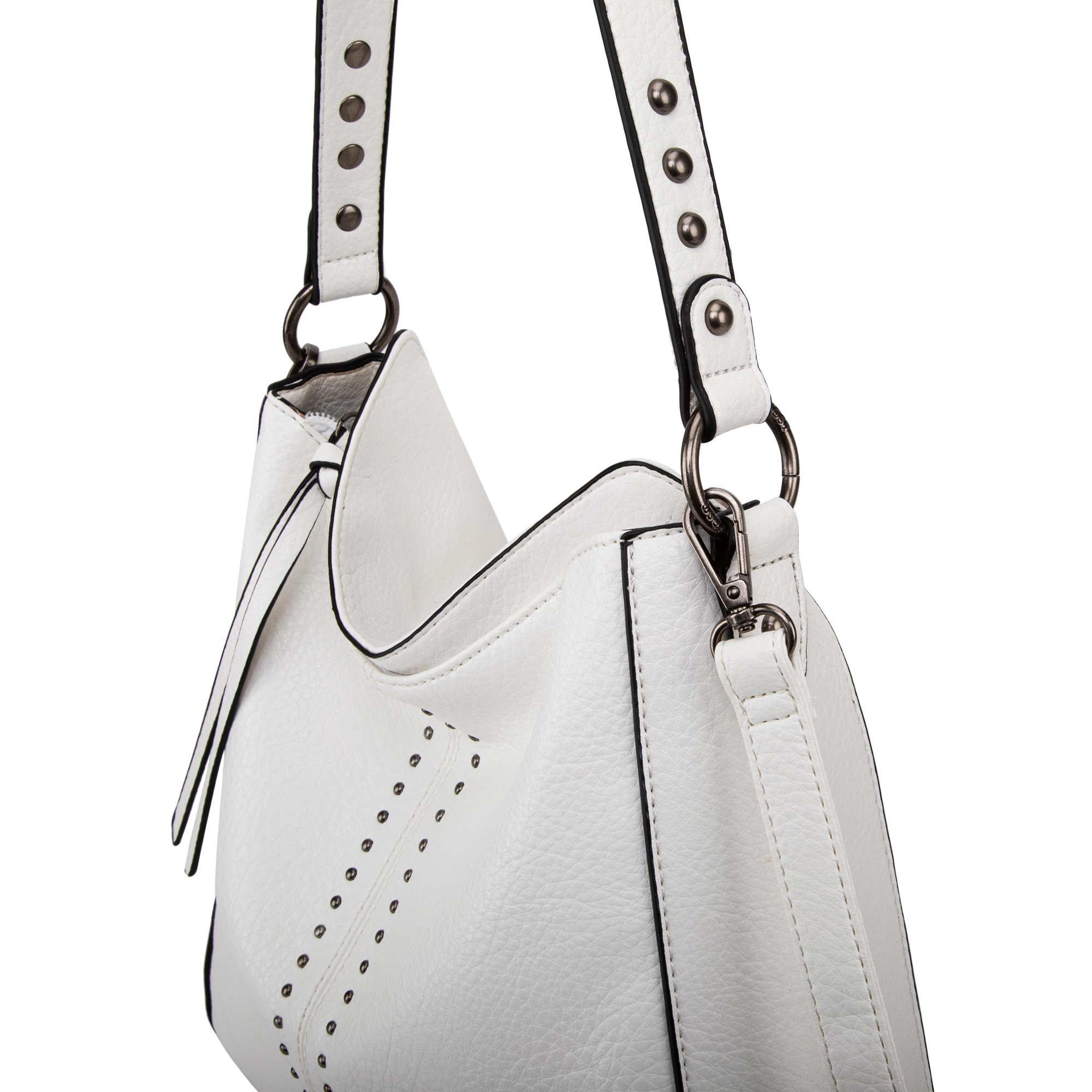 Foto 4 pulgar | Bolso Hobo Montana West Mwc-128-wt Para Mujer De Piel Vegana - Venta Internacional.