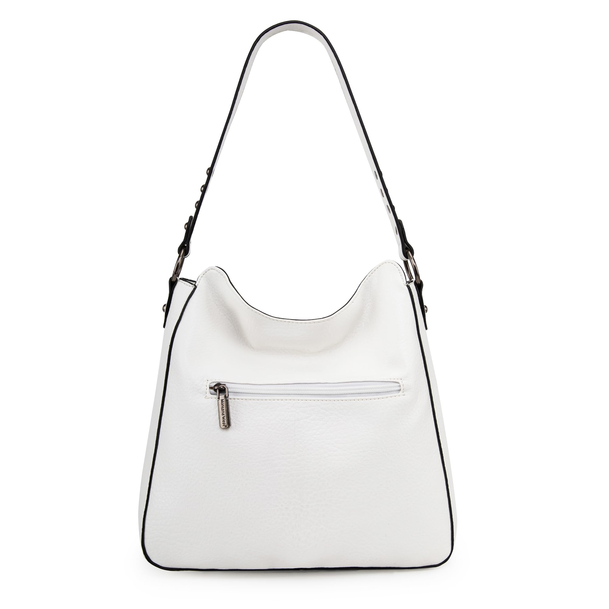 Foto 5 pulgar | Bolso Hobo Montana West Mwc-128-wt Para Mujer De Piel Vegana - Venta Internacional.