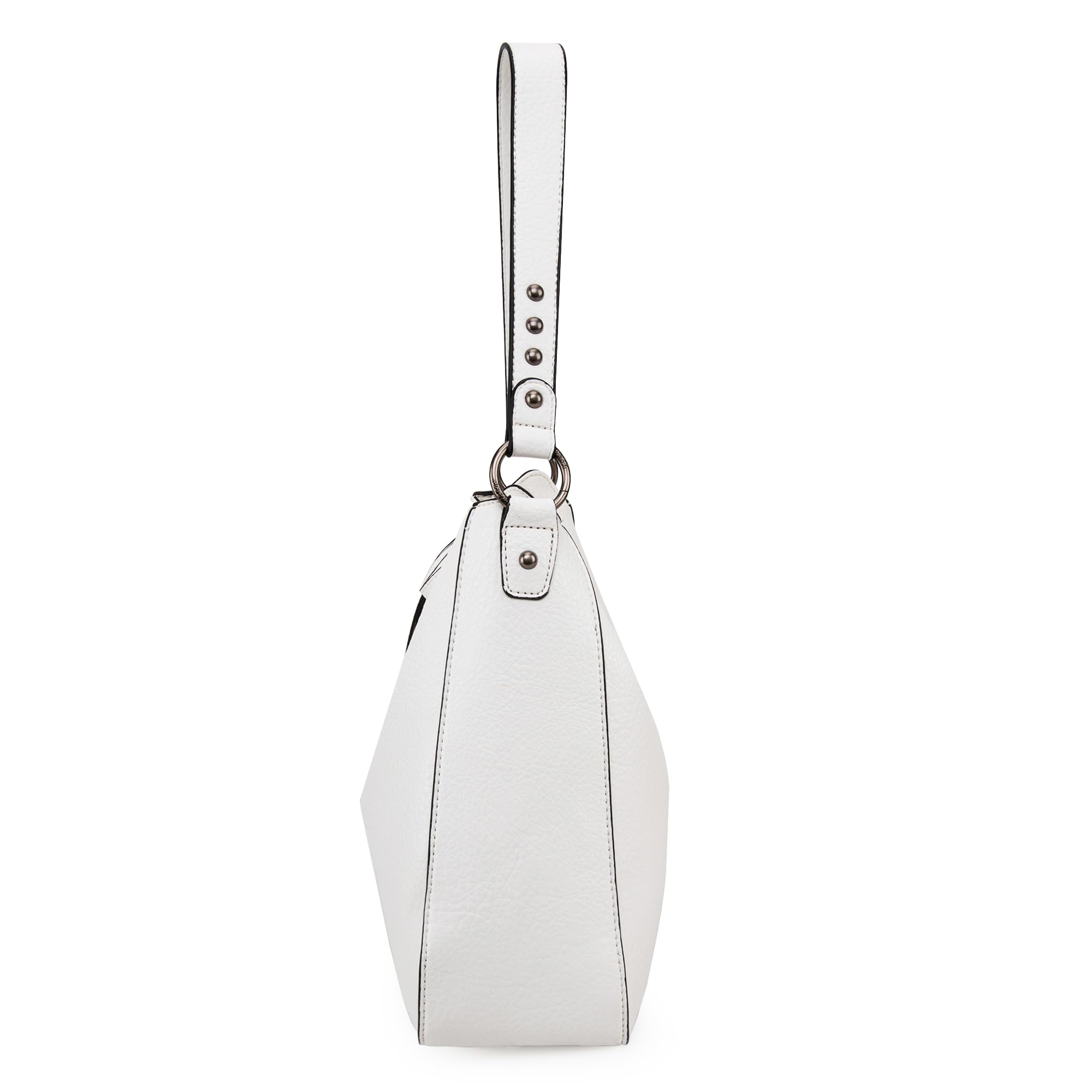 Foto 6 pulgar | Bolso Hobo Montana West Mwc-128-wt Para Mujer De Piel Vegana - Venta Internacional.