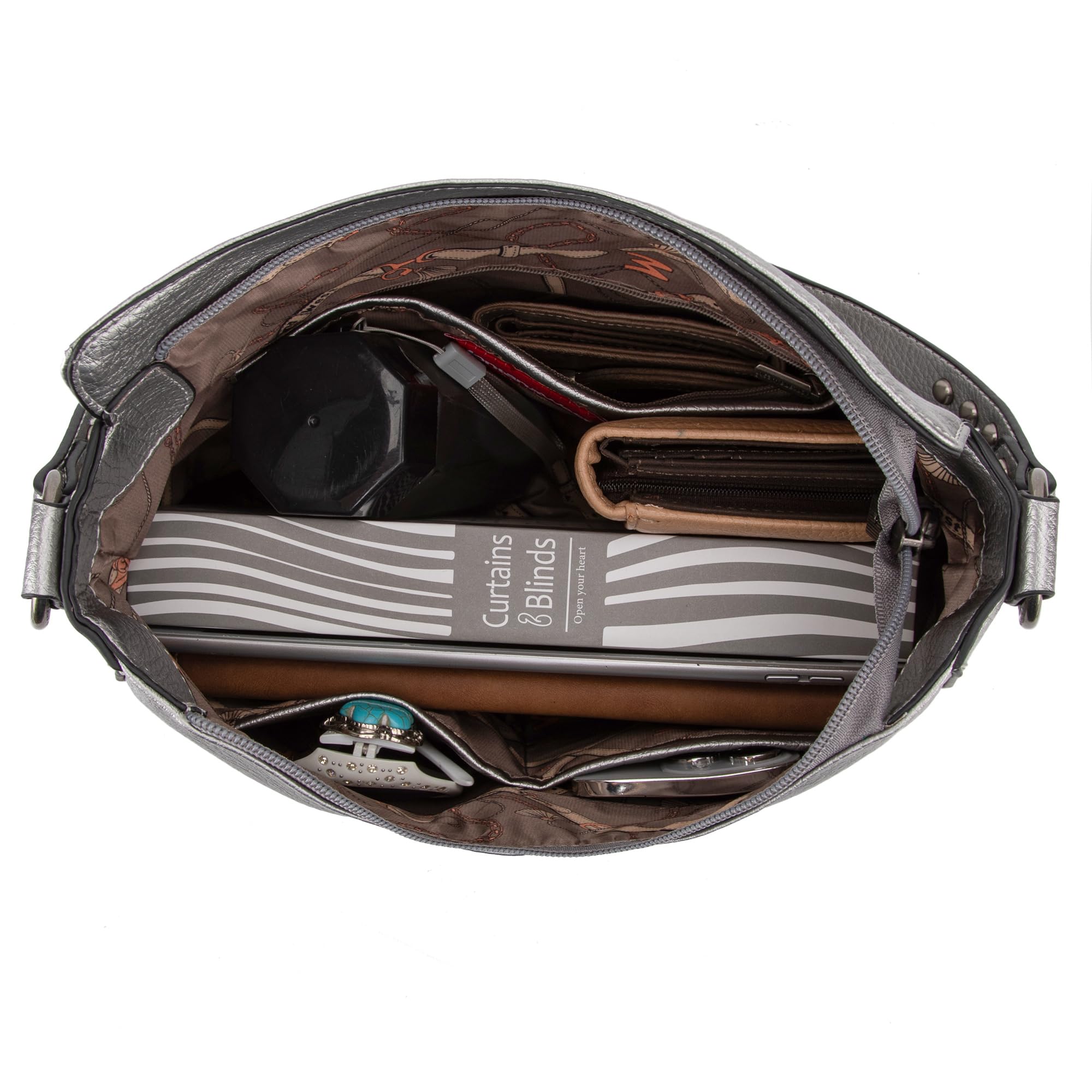 Foto 6 | Bolso Hobo Montana West Mwc-128-p.bk Para Mujer De Piel Vegana - Venta Internacional.