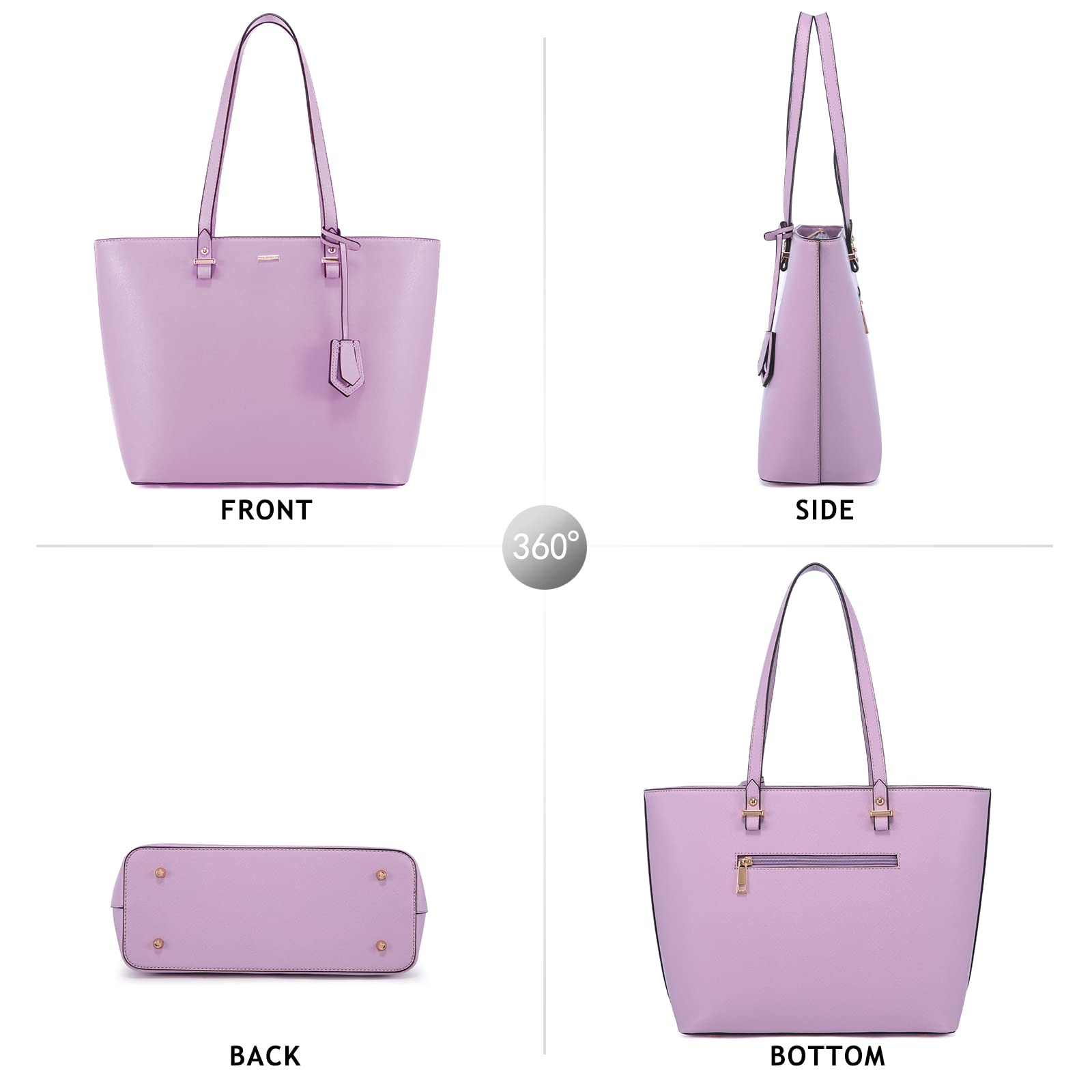 Foto 4 pulgar | Bolsos De Hombro Lovevook Fashion Tote, Bolso De Hombro, Juego De 3 Piezas - Venta Internacional.