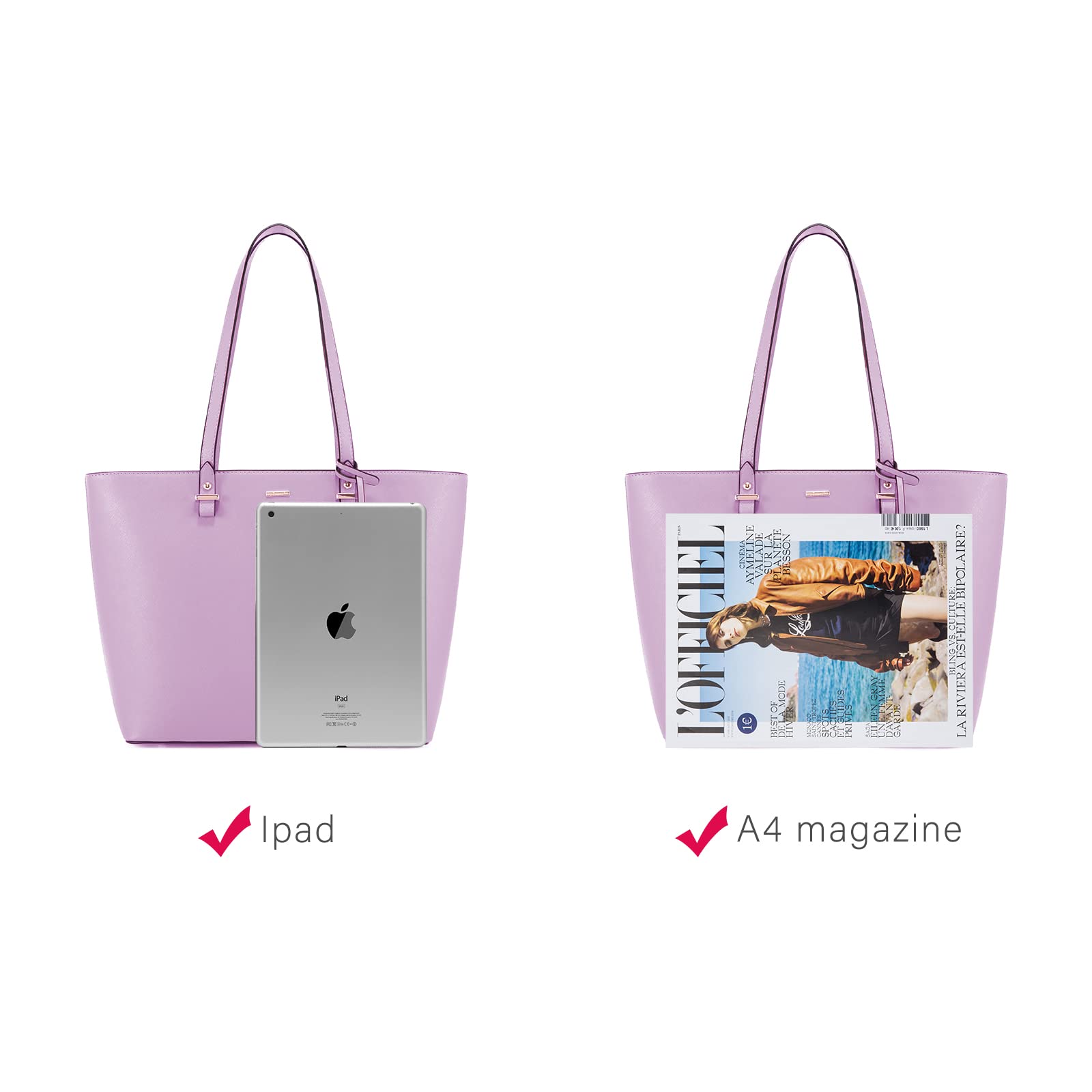 Foto 8 pulgar | Bolsos De Hombro Lovevook Fashion Tote, Bolso De Hombro, Juego De 3 Piezas - Venta Internacional.