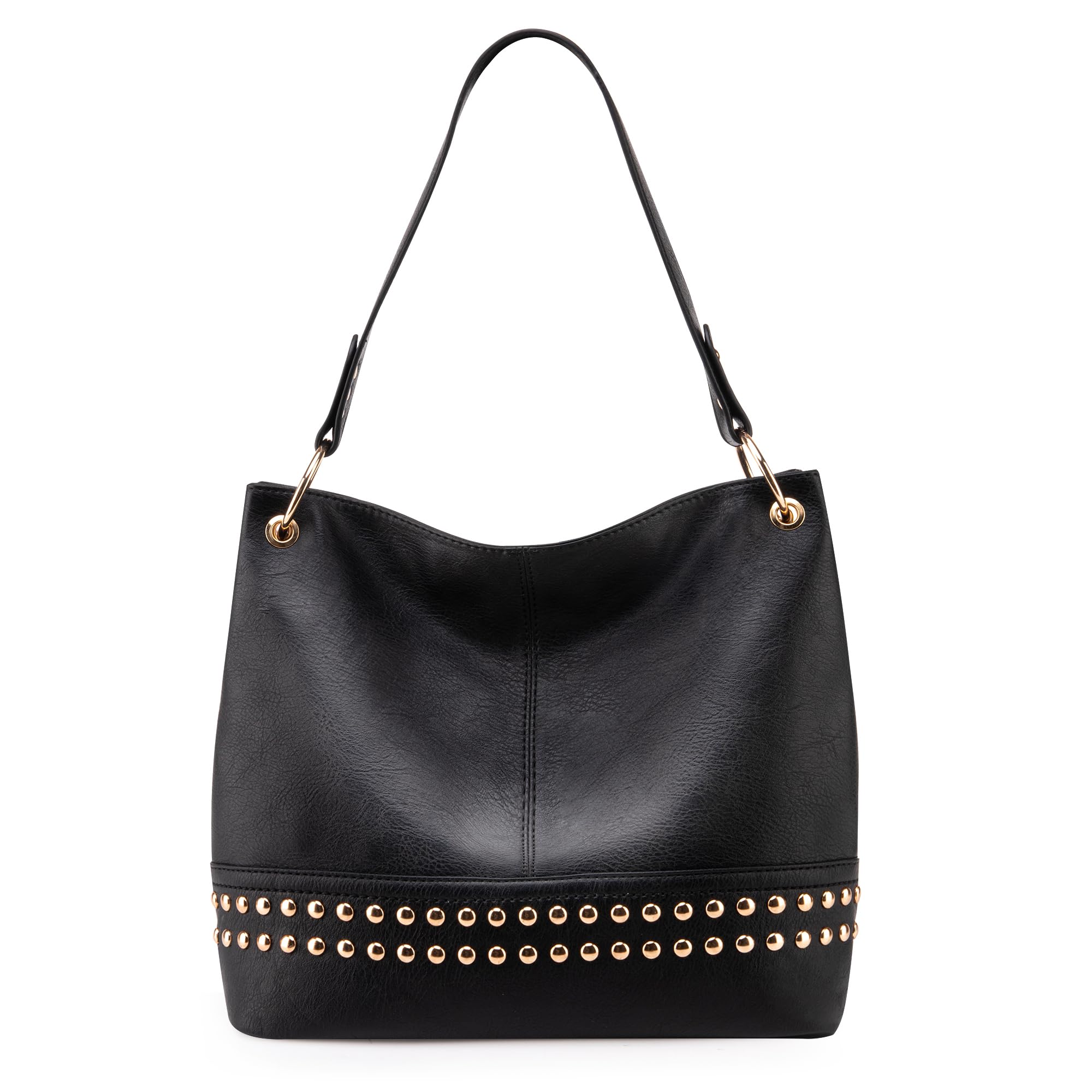 Foto 2 pulgar | Bolso Hobo Montana West Mwc-047dbk De Piel Grande Para Mujer - Venta Internacional.