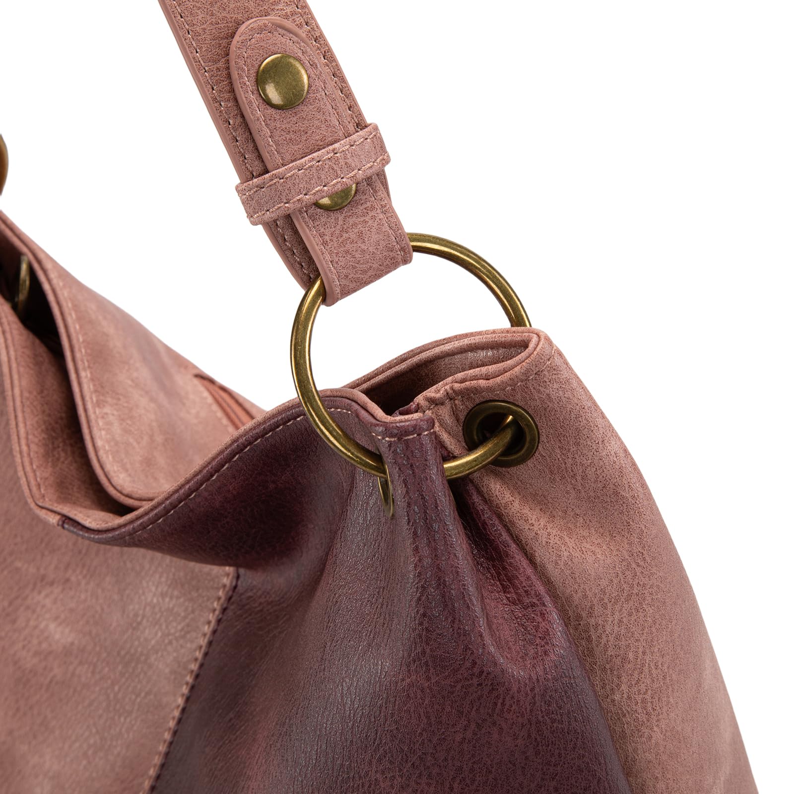 Foto 4 pulgar | Bolso Hobo Montana West Mwc-047fpk De Piel Grande Para Mujer - Venta Internacional.