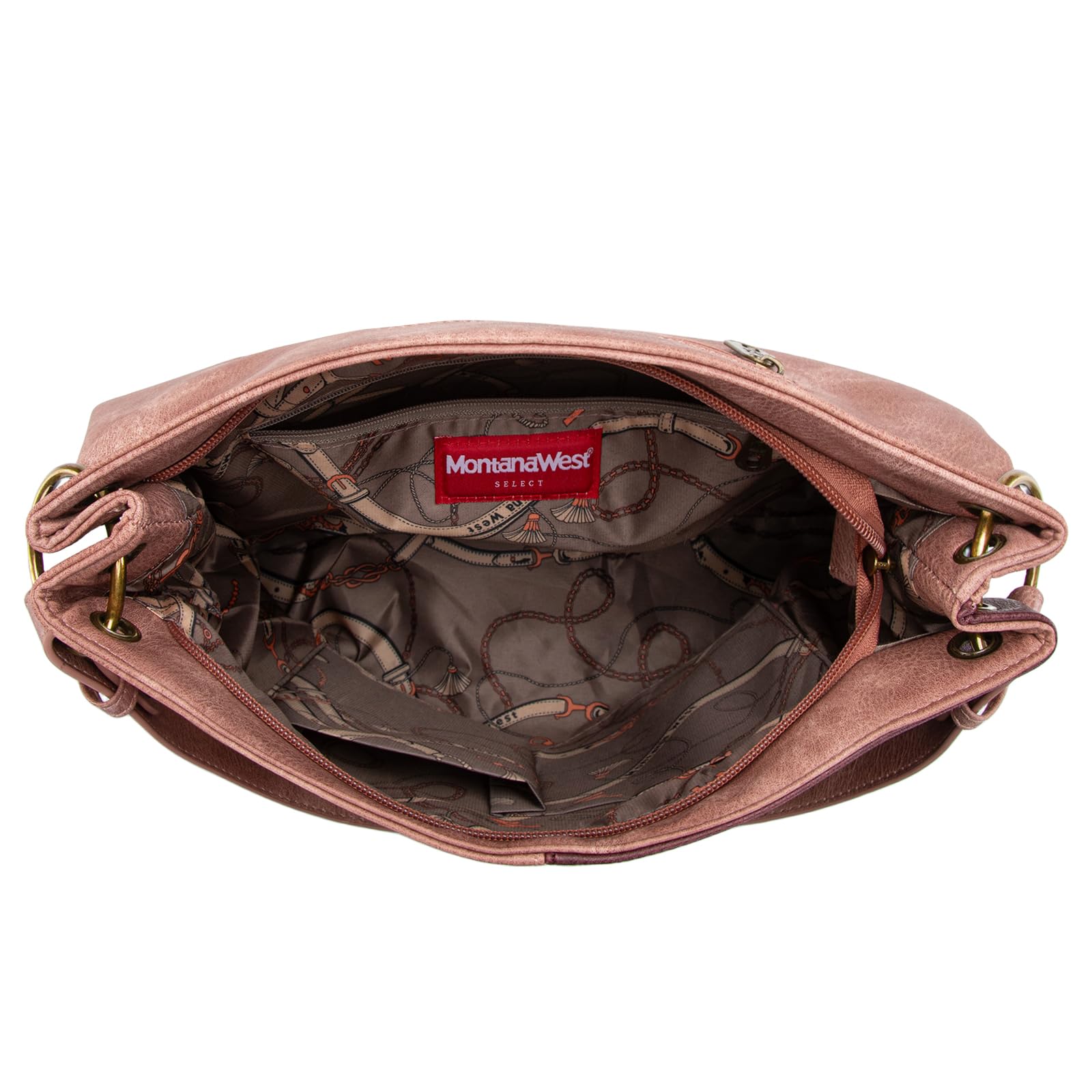 Foto 5 pulgar | Bolso Hobo Montana West Mwc-047fpk De Piel Grande Para Mujer - Venta Internacional.