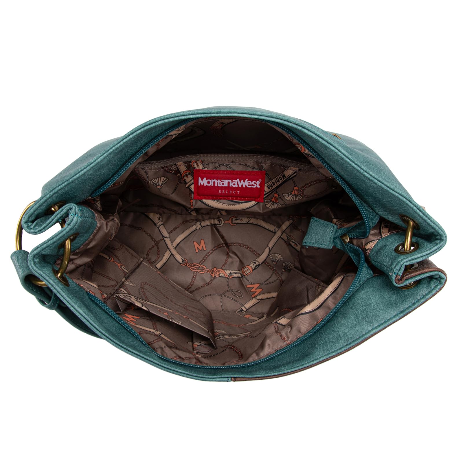 Foto 4 | Bolso Hobo Montana West De Piel Grande Para Mujer Mwc-047ftq - Venta Internacional.