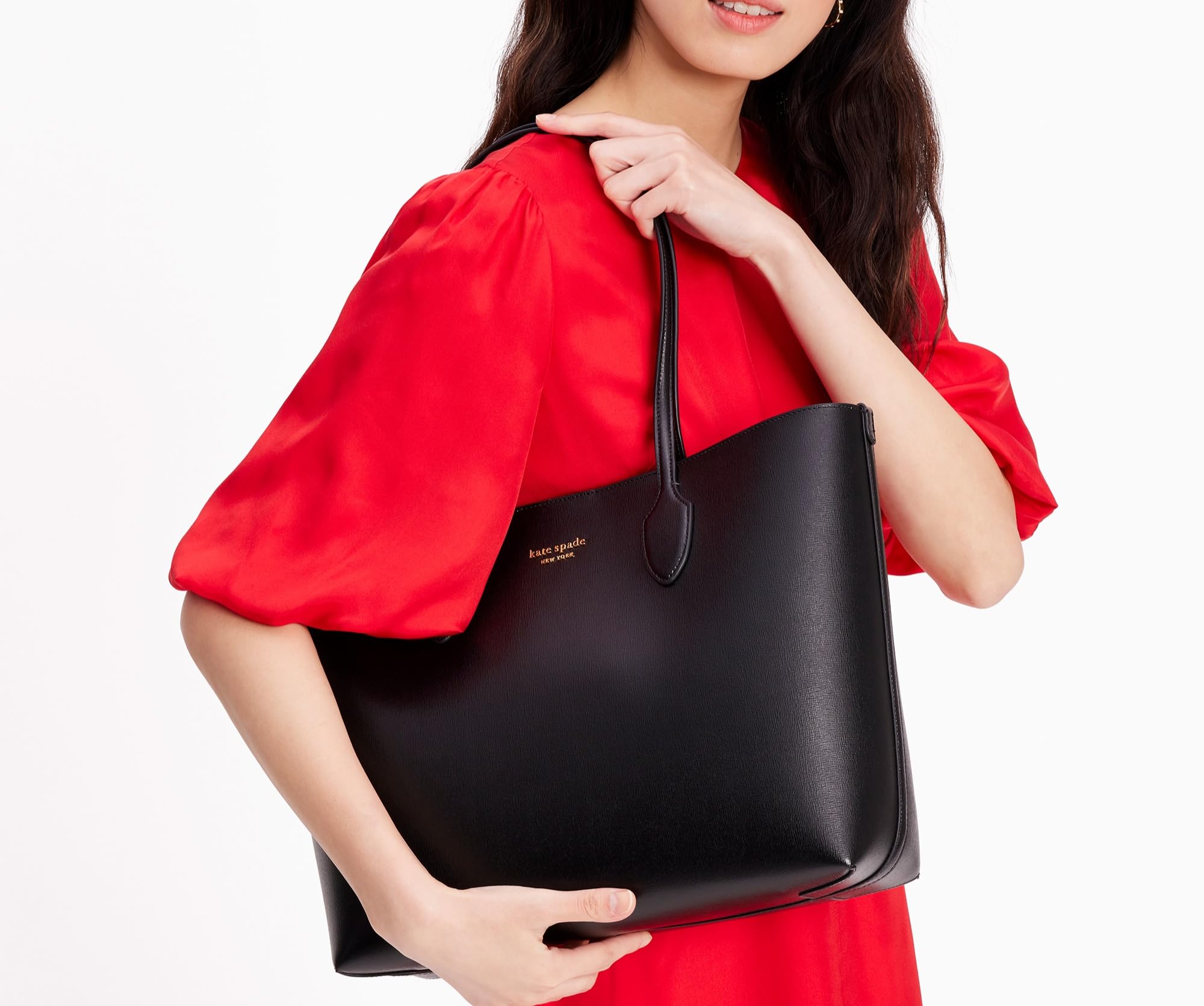 Foto 5 pulgar | Bolso De Mano Kate Spade New York Bleecker Saffiano Negro - Venta Internacional.