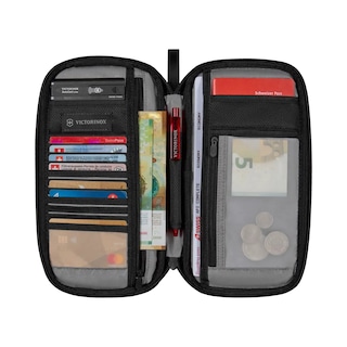 Foto 4 | Organizador Documentos de Viaje Victorinox con Protección Rfid Rojo