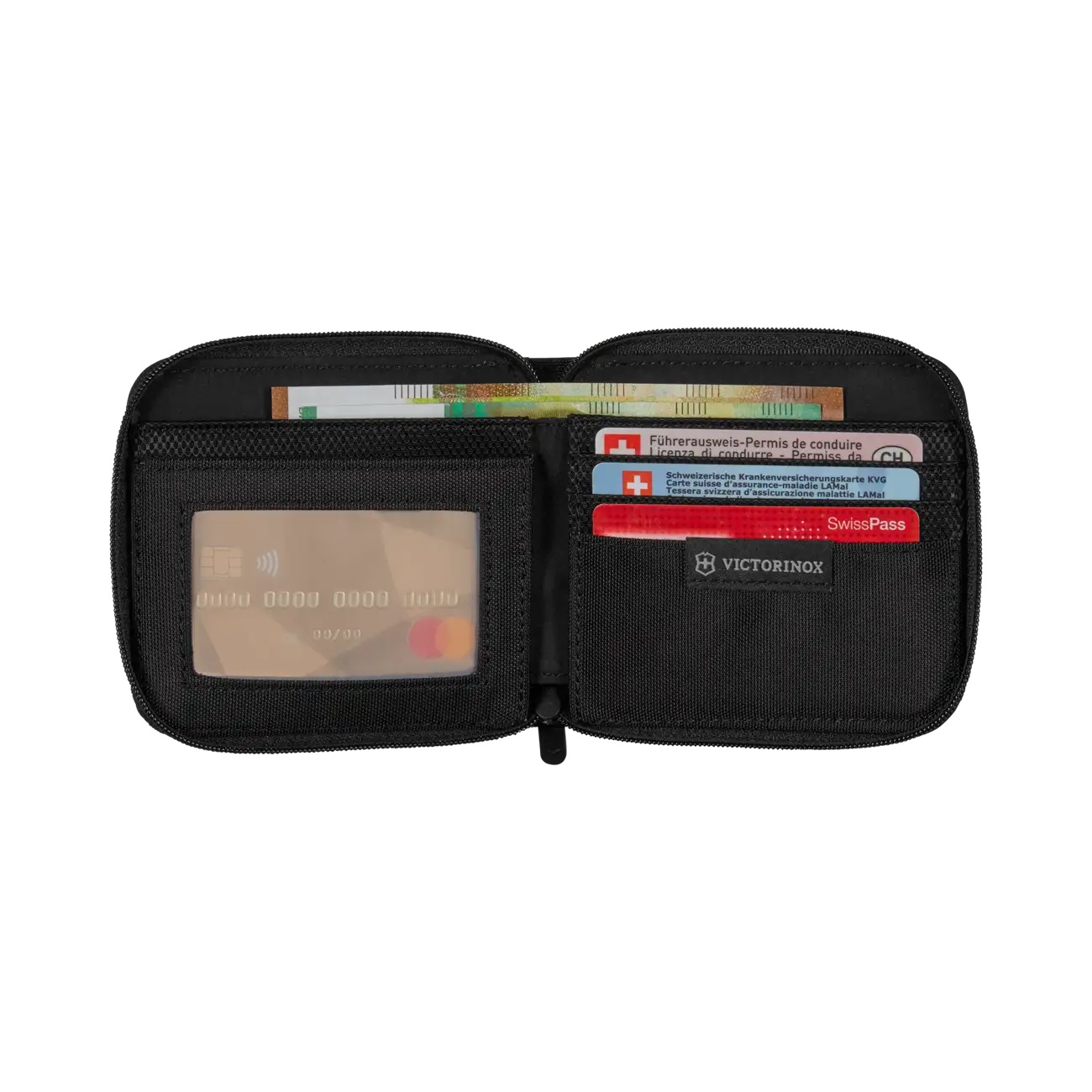 Foto 2 | Cartera Victorinox Bifold con Cremallera Envolvente 5.0 Protección RFID