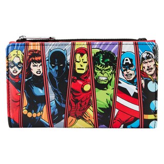 Foto 1 | Monedero Loungefly Avengers 60 Aniversario De Glow In The Dark - Venta Internacional.
