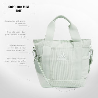 Foto 2 | Bolsa Adidas Mini Tote De 5 Litros, Pequeña, Compacta, Duradera, De Viaje, Verde - Venta Internacional.