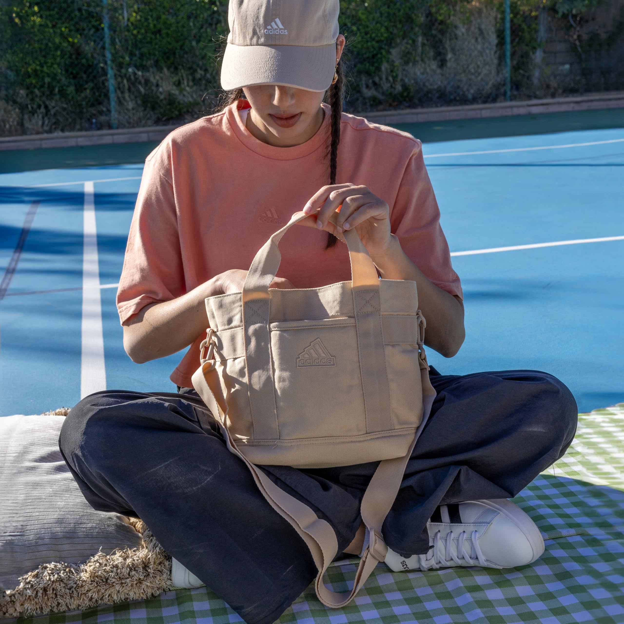 Foto 7 pulgar | Bolsa Adidas Mini Tote, Pequeña, Compacta, Duradera, De Viaje, 5 L - Venta Internacional.