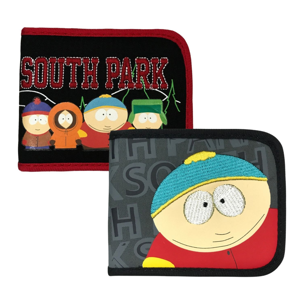 Foto 1 | Cartera Caricaturas De 2 Piezas South Park Color Gris