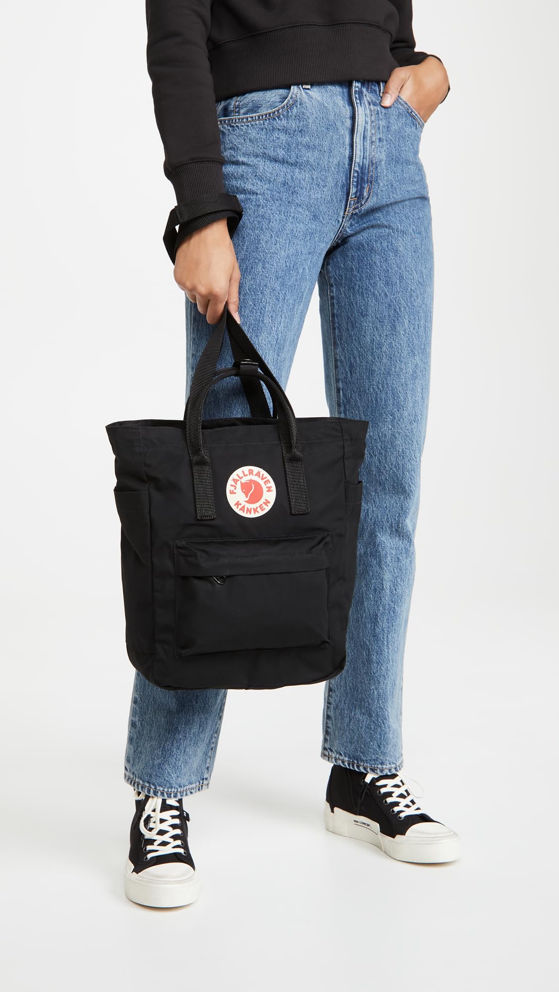 Foto 7 pulgar | Bolsa Fjällräven Kanken Totepack Para Mujer, Color Negro - Venta Internacional.
