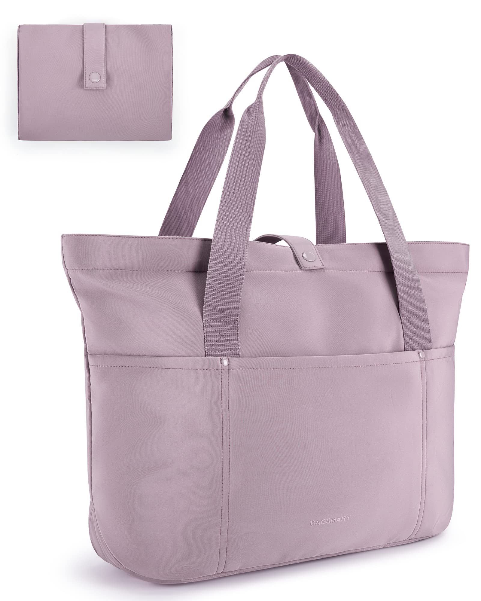 Bolsa Bagsmart Para Mujer Plegable Con Cremallera, Capacidad De 20 Litros - Venta Internacional.