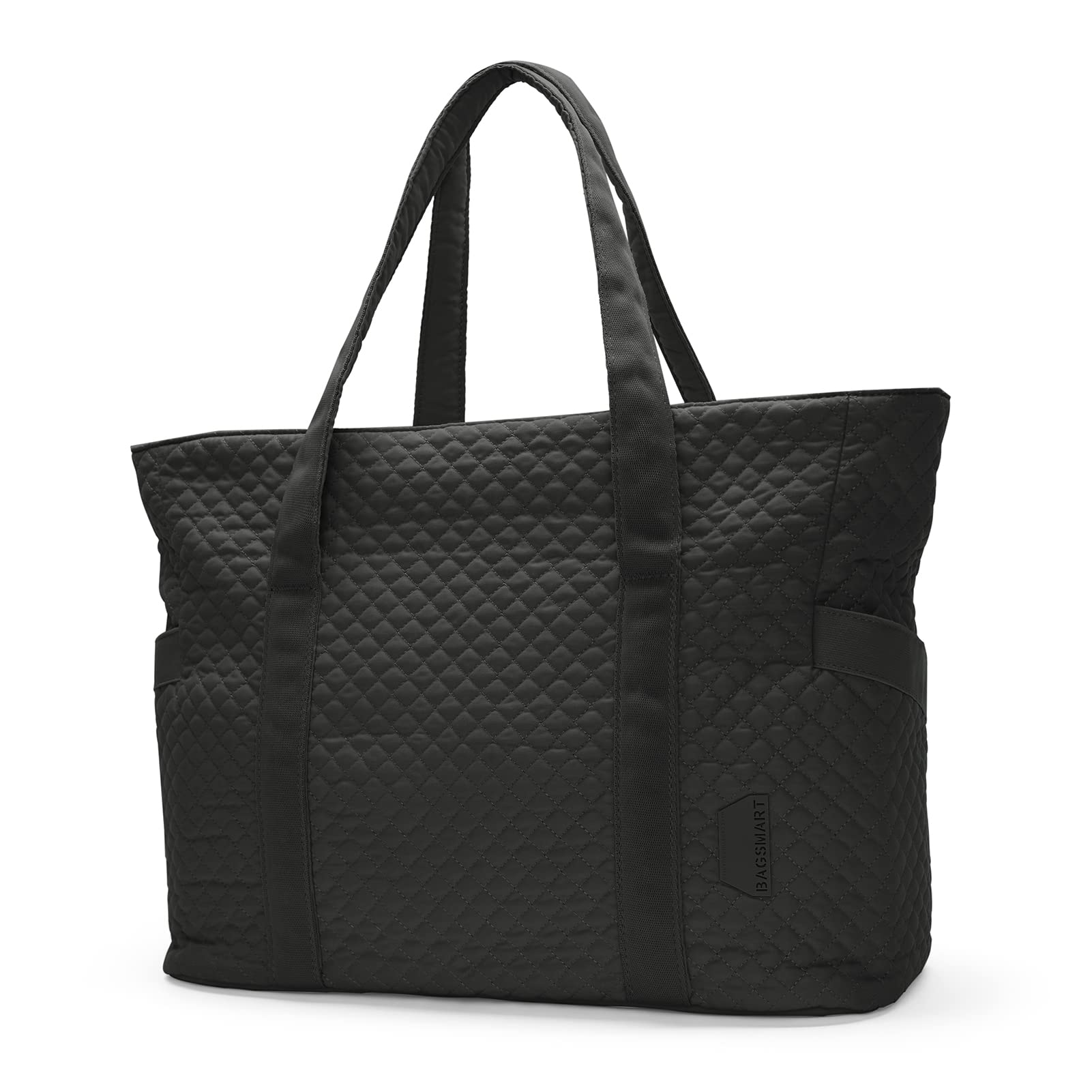 Foto 1 | Bolsa Bagsmart Grande Para Mujer Con Hebilla Para Esterilla De Yoga, Color Negro - Venta Internacional.
