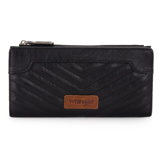Foto 1 | Cartera Wrangler Minimalist Para Mujer De Piel Vegana Negra - Venta Internacional.