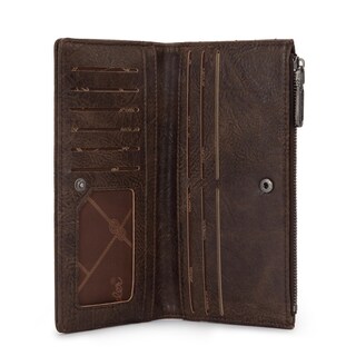 Foto 3 | Cartera Wrangler Minimalist Para Mujer, Piel Vegana, Color Café - Venta Internacional.