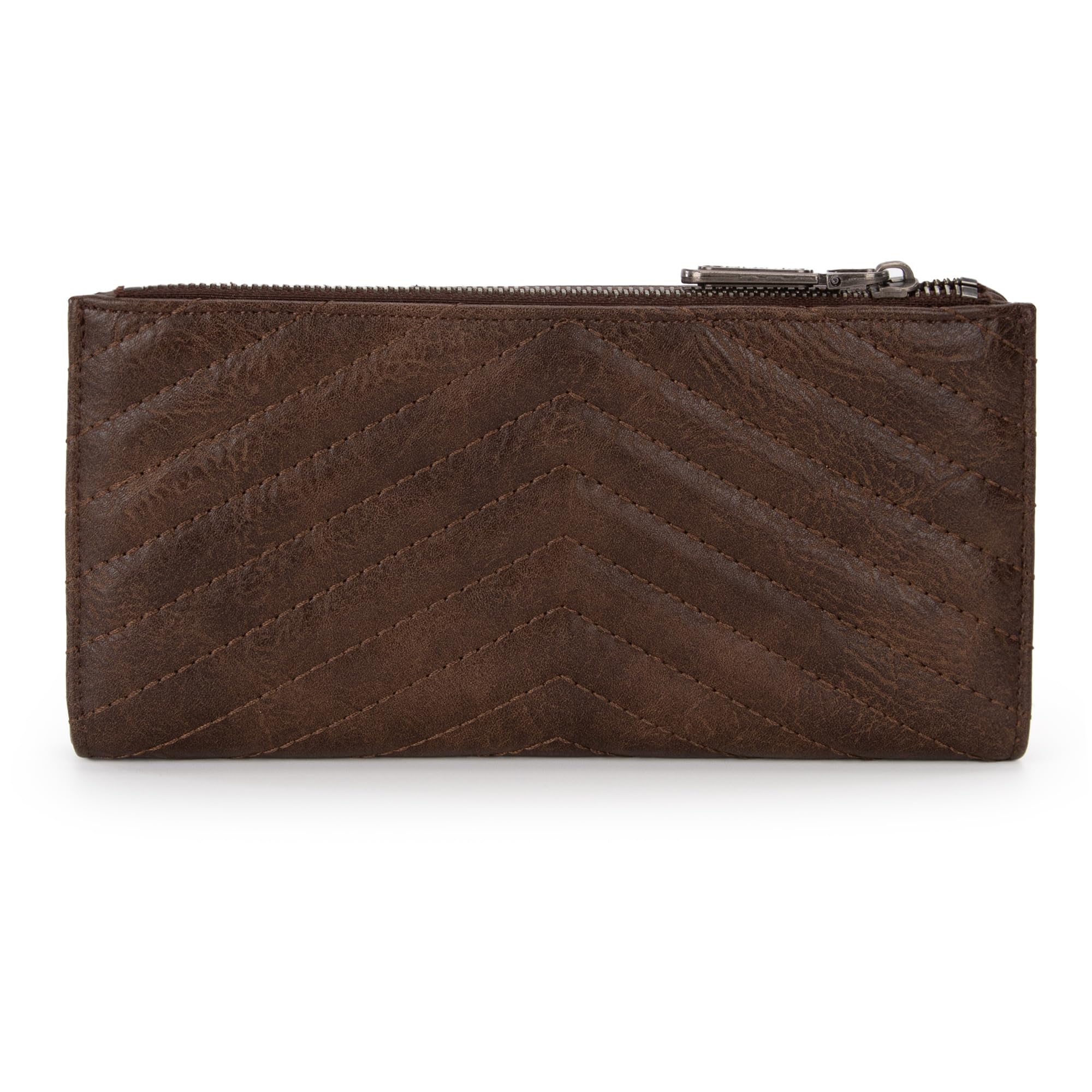 Foto 7 pulgar | Cartera Wrangler Minimalist Para Mujer, Piel Vegana, Color Café - Venta Internacional.