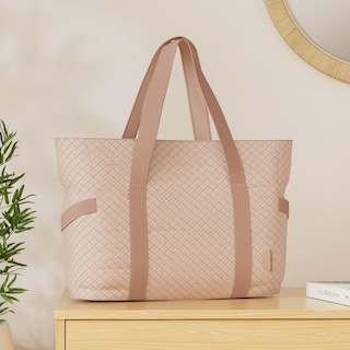 Foto 2 | Bolsa Bagsmart Grande Para Mujer Con Hebilla Para Esterilla De Yoga, Color Rosa - Venta Internacional.