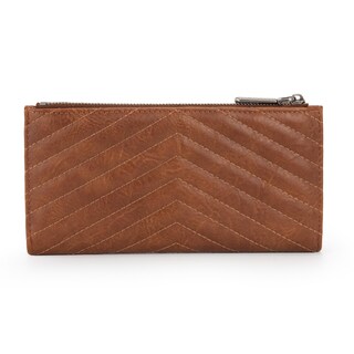 Foto 6 | Cartera Wrangler Minimalist Para Mujer De Piel Vegana, Color Marrón - Venta Internacional.