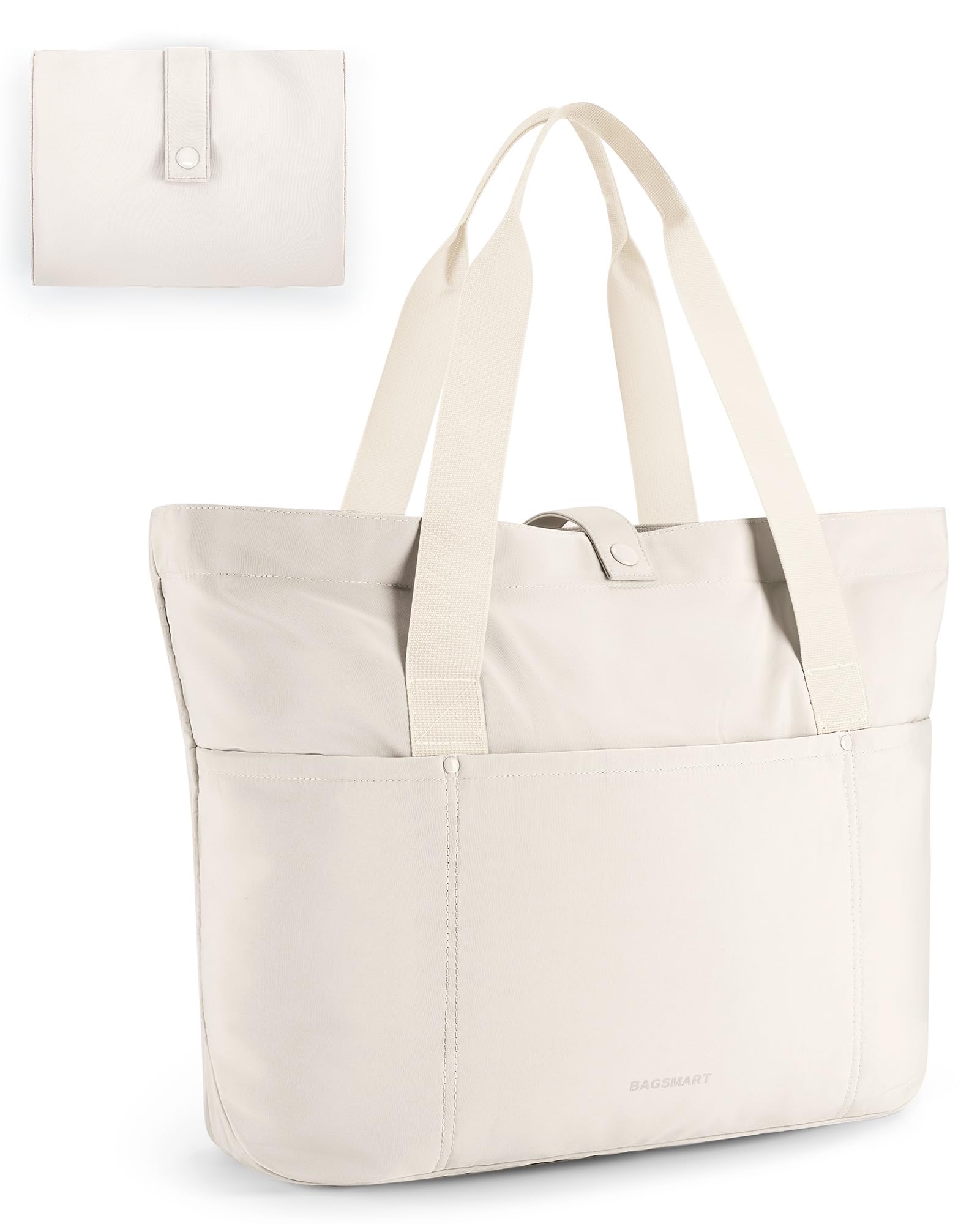 Foto 2 pulgar | Bolsa Bagsmart Para Mujer Plegable Con Cremallera, Capacidad De 20 Litros - Venta Internacional.