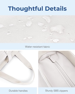 Foto 6 | Bolsa Bagsmart Para Mujer Plegable Con Cremallera, Capacidad De 20 Litros - Venta Internacional.