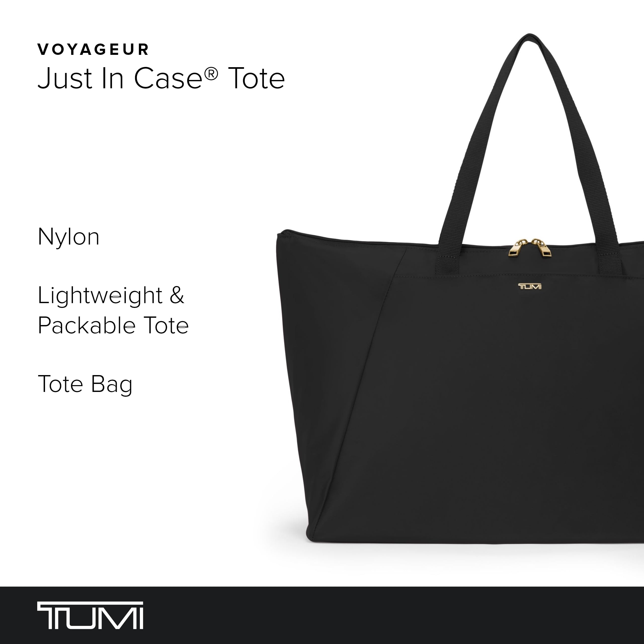 Foto 5 | Bolsa Tumi Just In Case, Plegable Para Viajes, Resistente Al Agua - Venta Internacional.