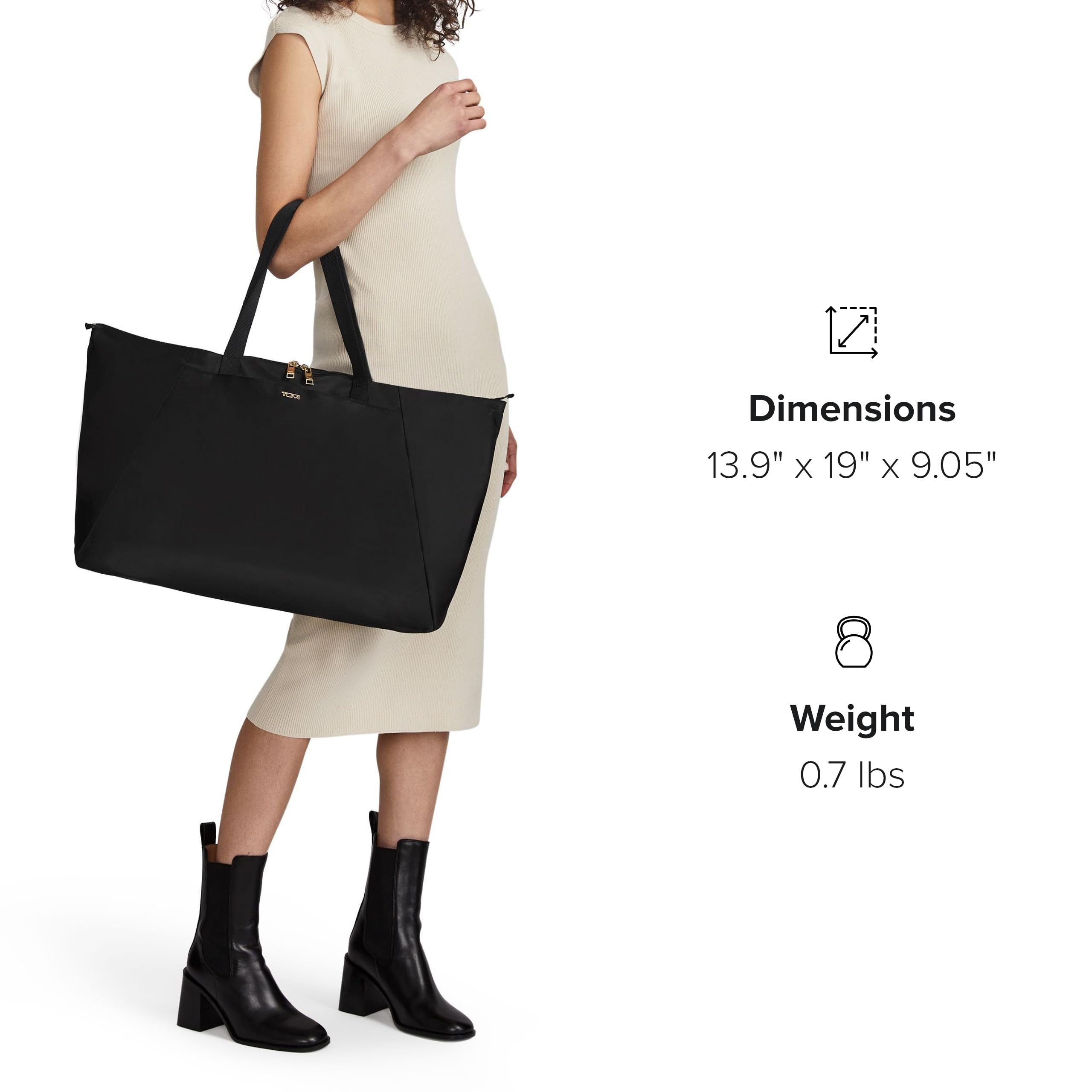 Foto 7 | Bolsa Tumi Just In Case, Plegable Para Viajes, Resistente Al Agua - Venta Internacional.