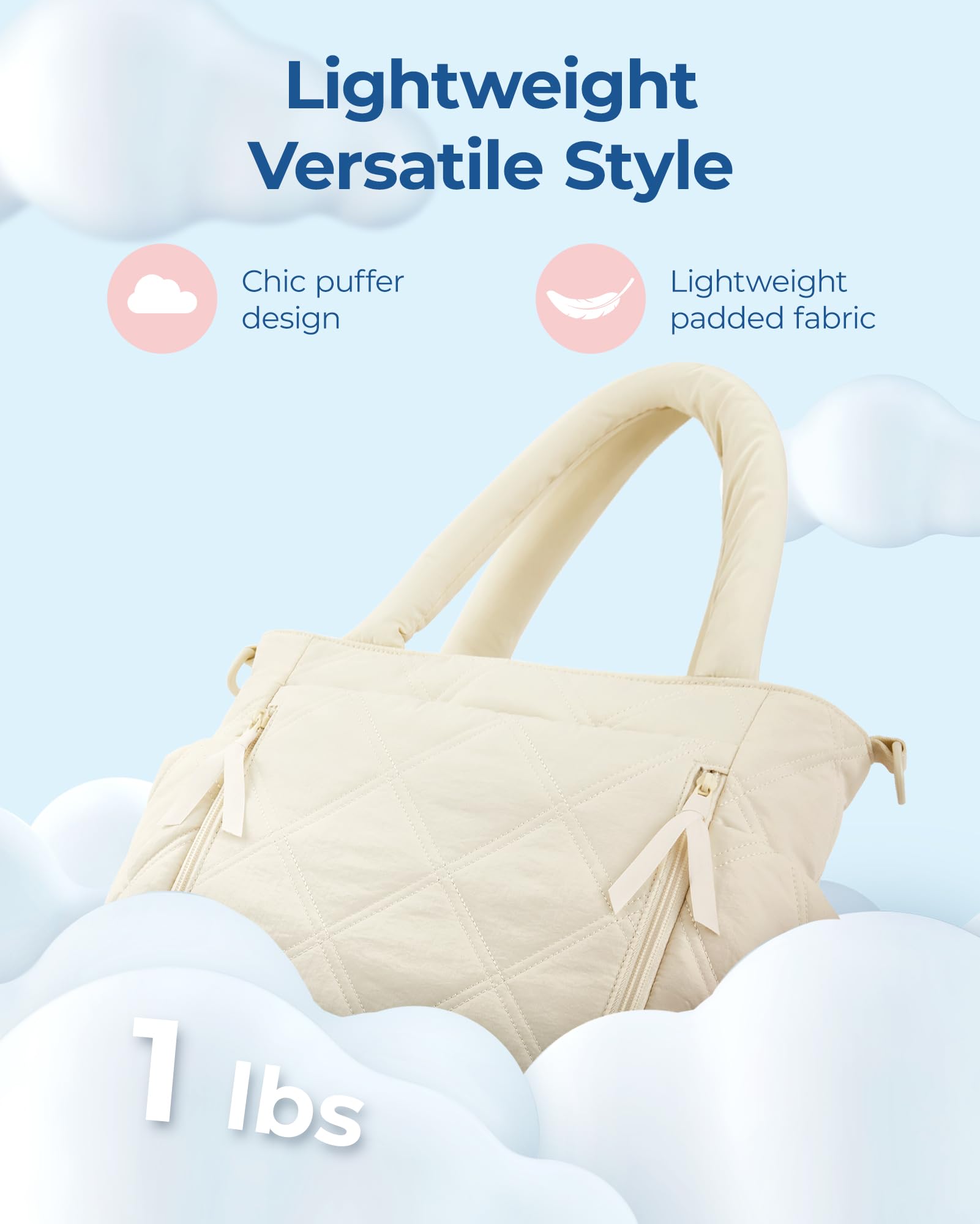 Foto 8 pulgar | Bolsa Acolchada Bagsmart Para Mujer Con Capacidad De 21 Litros - Venta Internacional.