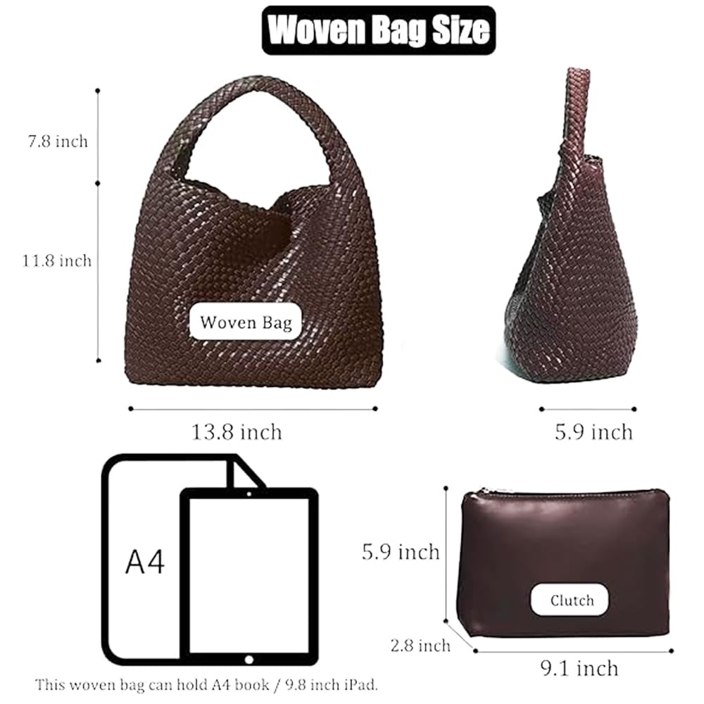 Foto 4 pulgar | Bolso Geelyda de Piel Café - Venta Internacional