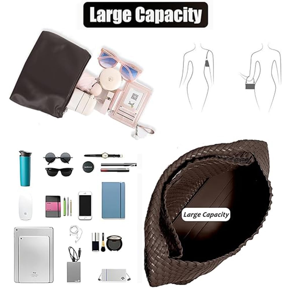 Foto 5 pulgar | Bolso Geelyda de Piel Café - Venta Internacional